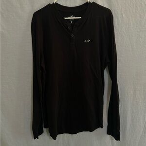 Men's Hollister Button Long Sleeve Shirt
